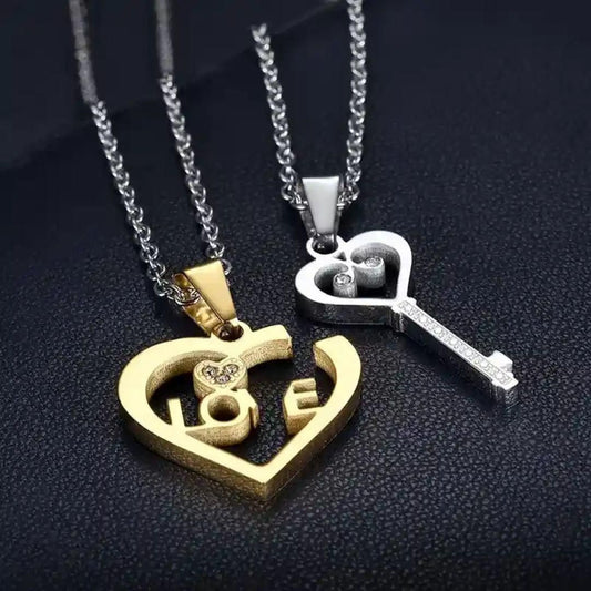 2 Piece Joining Couple Pendants